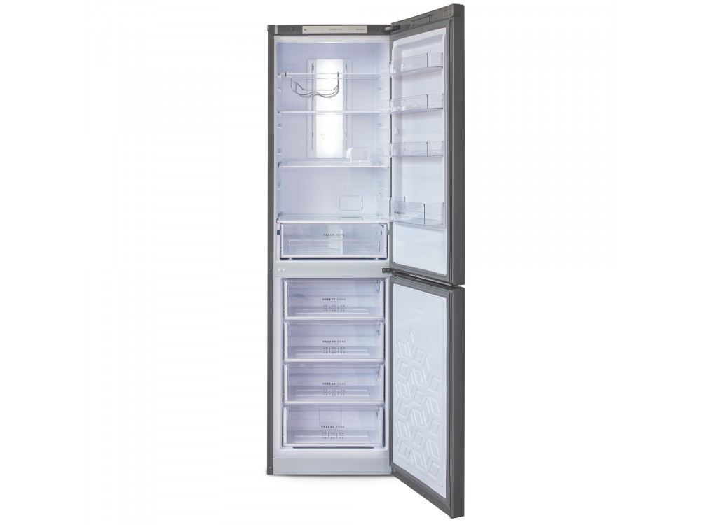 Холодильник Бирюса I 980 NF Нержавейка